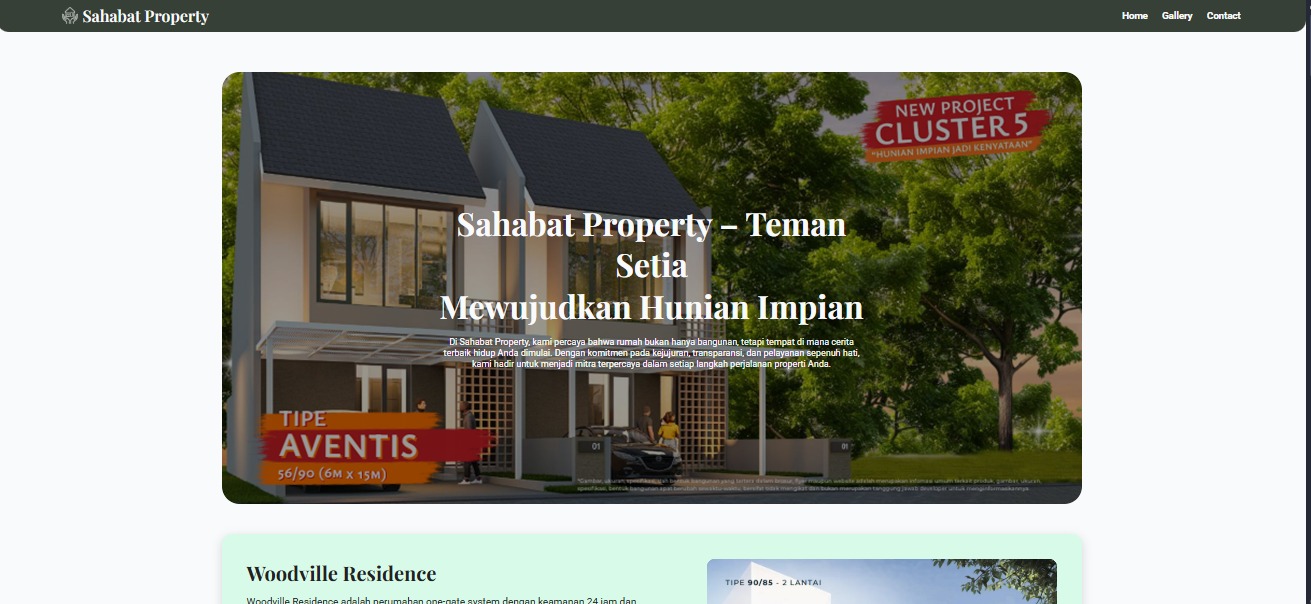 Website Sahabat Property